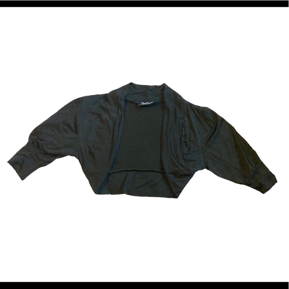 Black Shrug Sweater